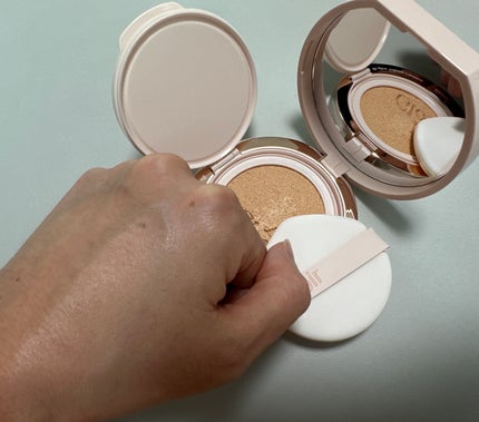 エスポア ビーグロー ボリュームクッション/espoir/クッションファンデーションを使ったクチコミ(2枚目)