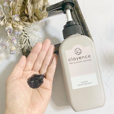 clayence クレイスパ カラートリートメントのクチコミ「clayence クレイスパ カラートリートメント
⁡
すぐ白髪が出てきちゃう私
最近はお風呂.....」（2枚目）