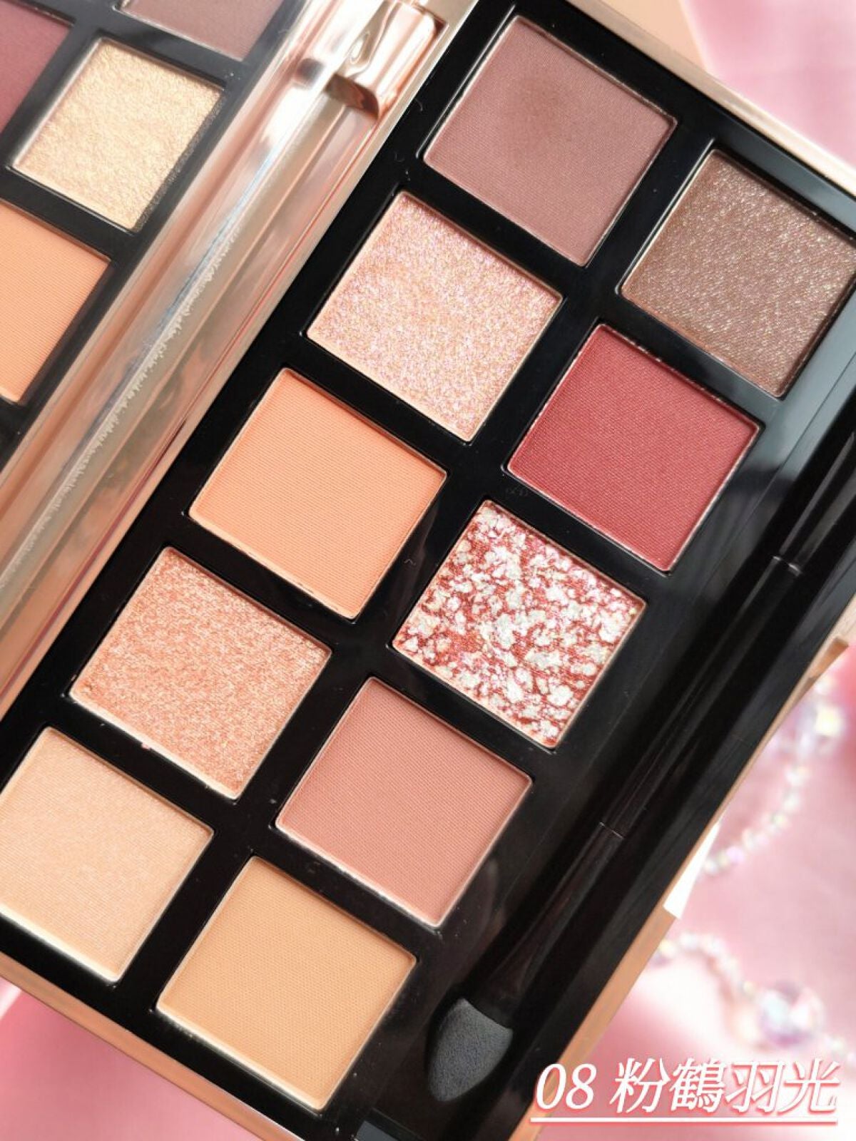 シルキートゥインクルアイシャドウパレット/CARSLAN/アイシャドウパレットを使ったクチコミ(2枚目)