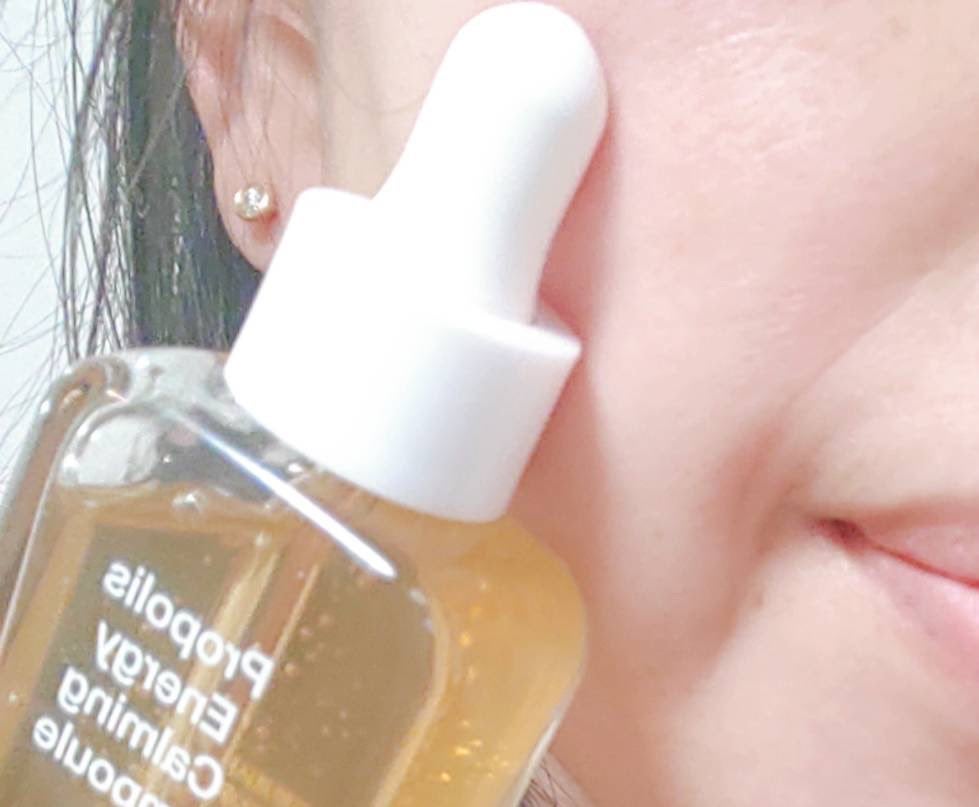 プロポリスエナジーカーミングアンプル/By Wishtrend/美容液を使ったクチコミ(3枚目)