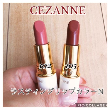 ラスティング リップカラーN/CEZANNE/口紅を使ったクチコミ（1枚目）