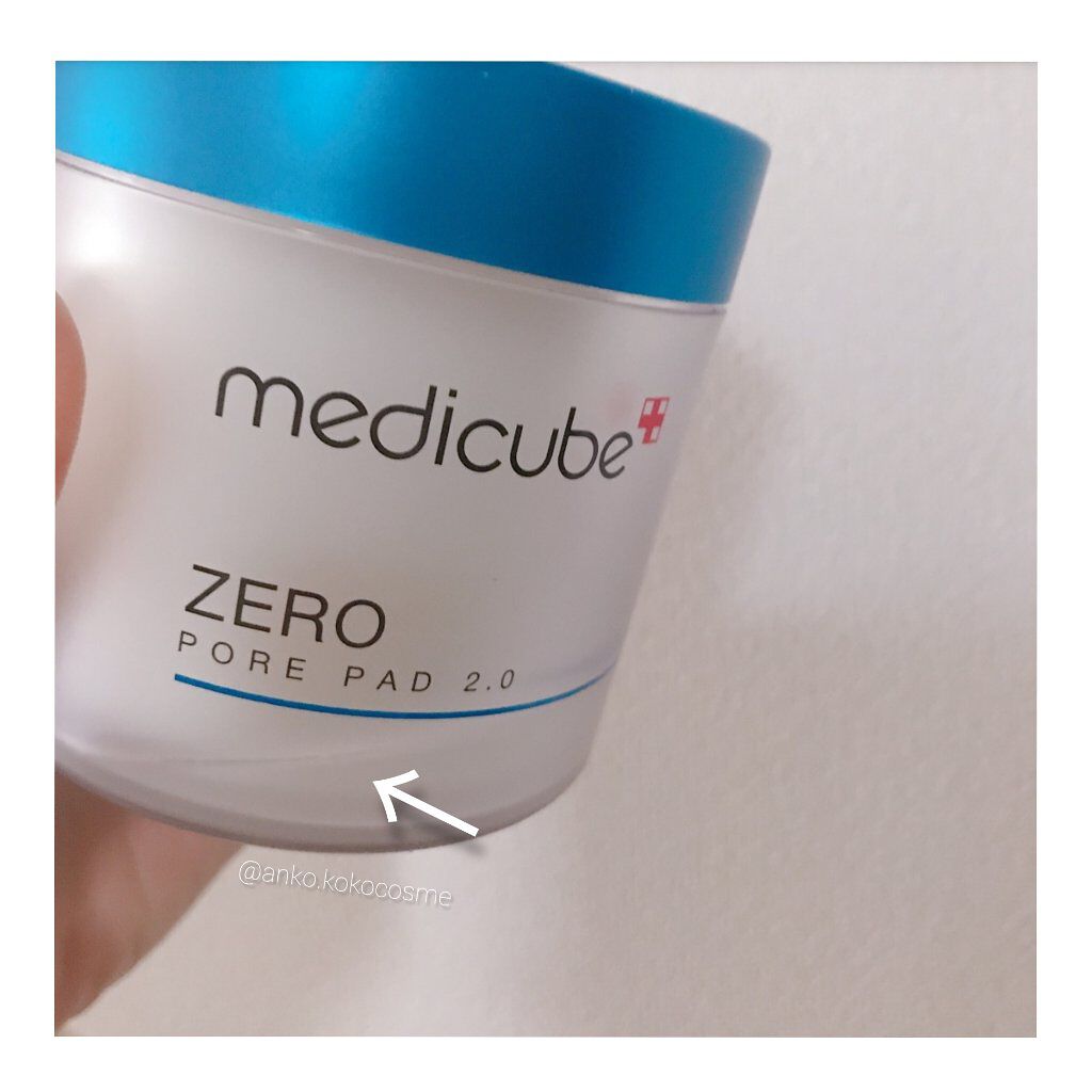 ゼロ毛穴パッド 2.0/MEDICUBE/トナーパッドを使ったクチコミ（3枚目）
