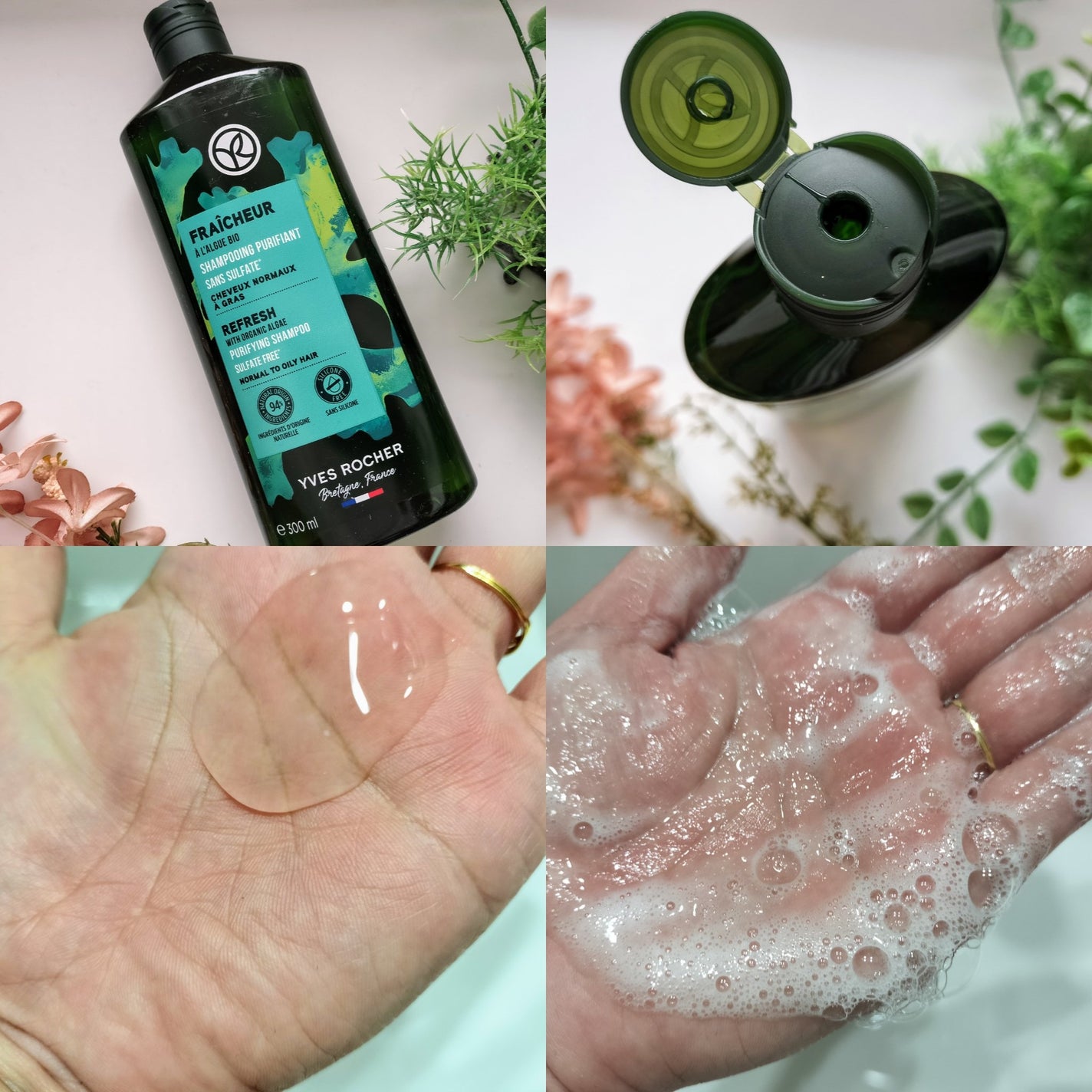 ヘルシースカルプシャンプー/コンディショナー〈ピュアリフレッシュ〉/イヴ・ロシェ/市販シャンプーを使ったクチコミ(2枚目)