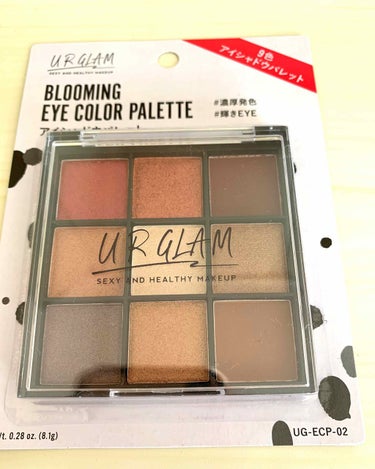 UR GLAM　BLOOMING EYE COLOR PALETTE/U R GLAM/パウダーアイシャドウを使ったクチコミ（1枚目）