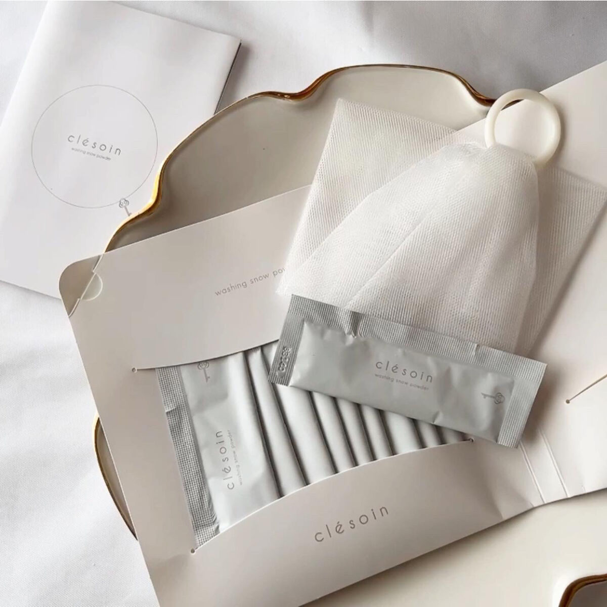 スノーパウダーウォッシュ　クレソワン/クレソワン/洗顔パウダーを使ったクチコミ（3枚目）