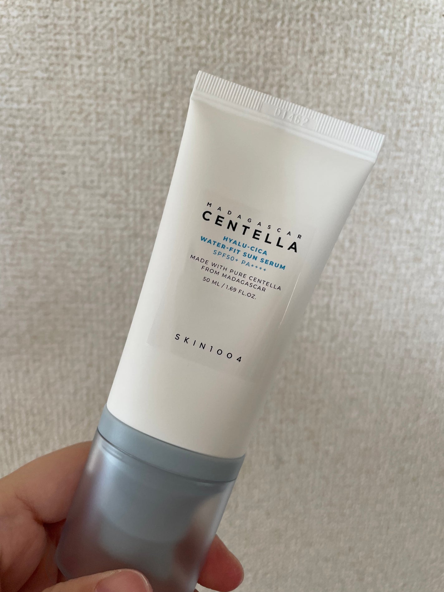 ヒアルーシカ ウォーターフィット サンセラム/SKIN1004/日焼け止めローションを使ったクチコミ(1枚目)