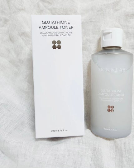 グルタチオンアンプルトナー/SKIN&LAB/化粧水を使ったクチコミ(2枚目)