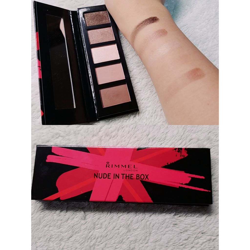 ヌードインザボックス/リンメル ロンドン/アイシャドウパレットを使ったクチコミ(1枚目)