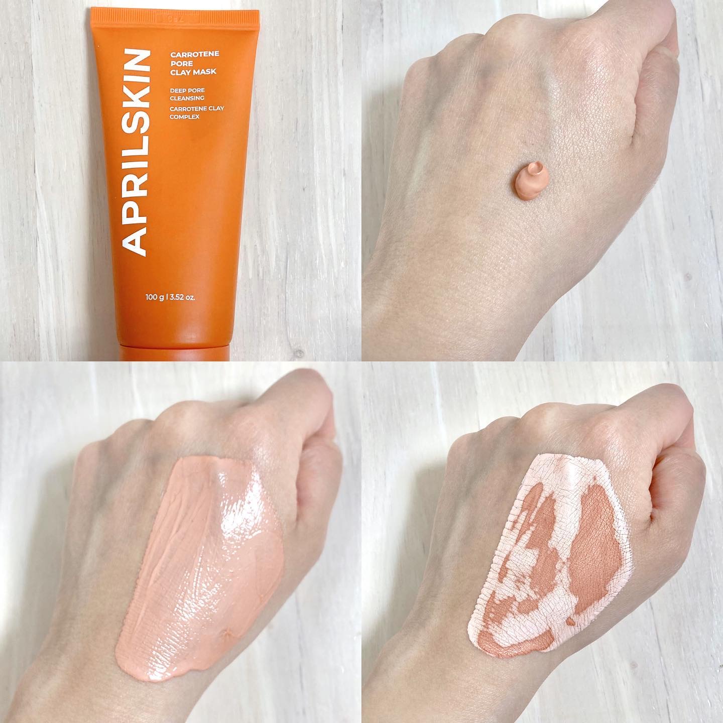 カロテン毛穴レスクレイパック/APRILSKIN/洗い流すパック・マスクを使ったクチコミ（2枚目）