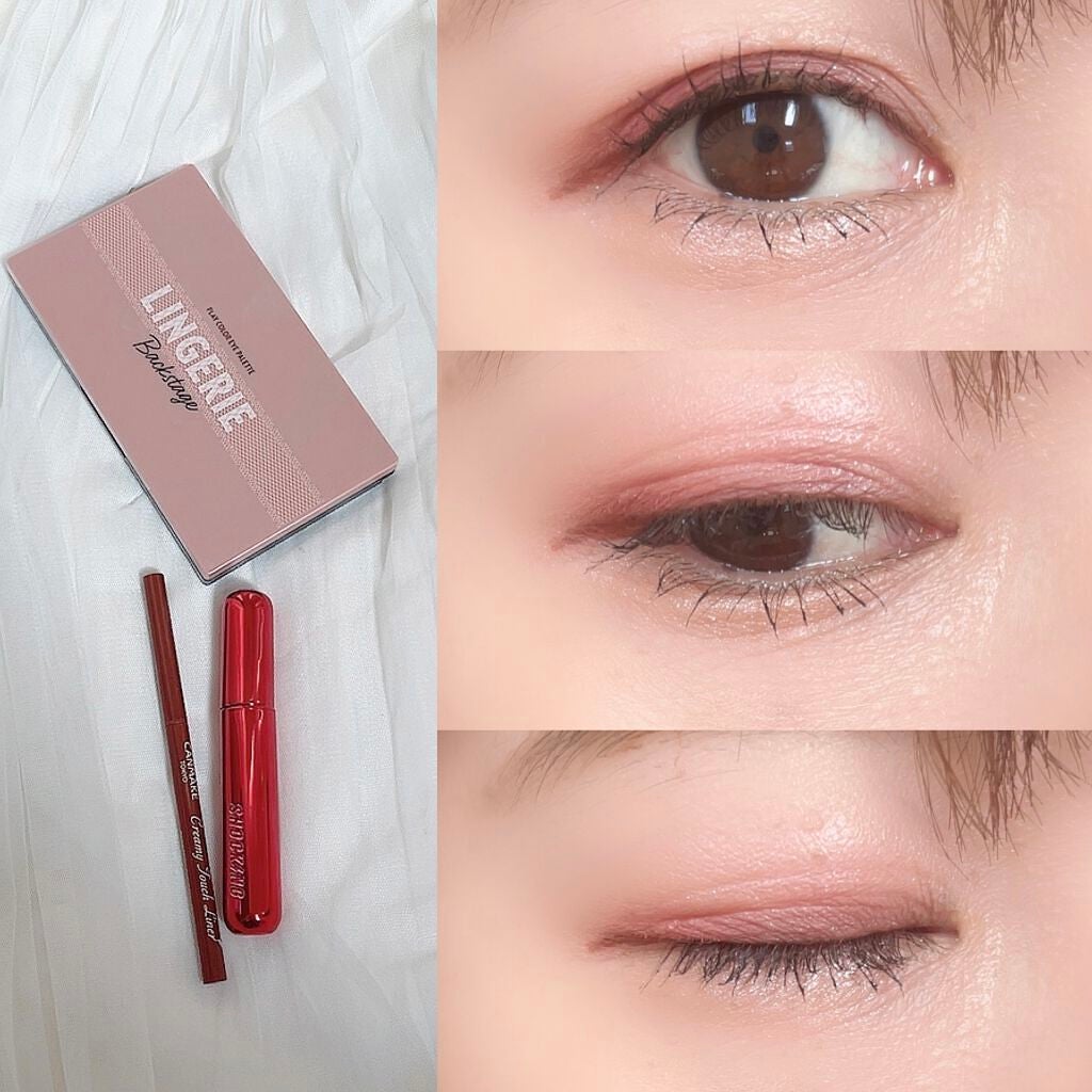 クリーミータッチライナー/キャンメイク/ジェルアイライナーを使ったクチコミ(5枚目)