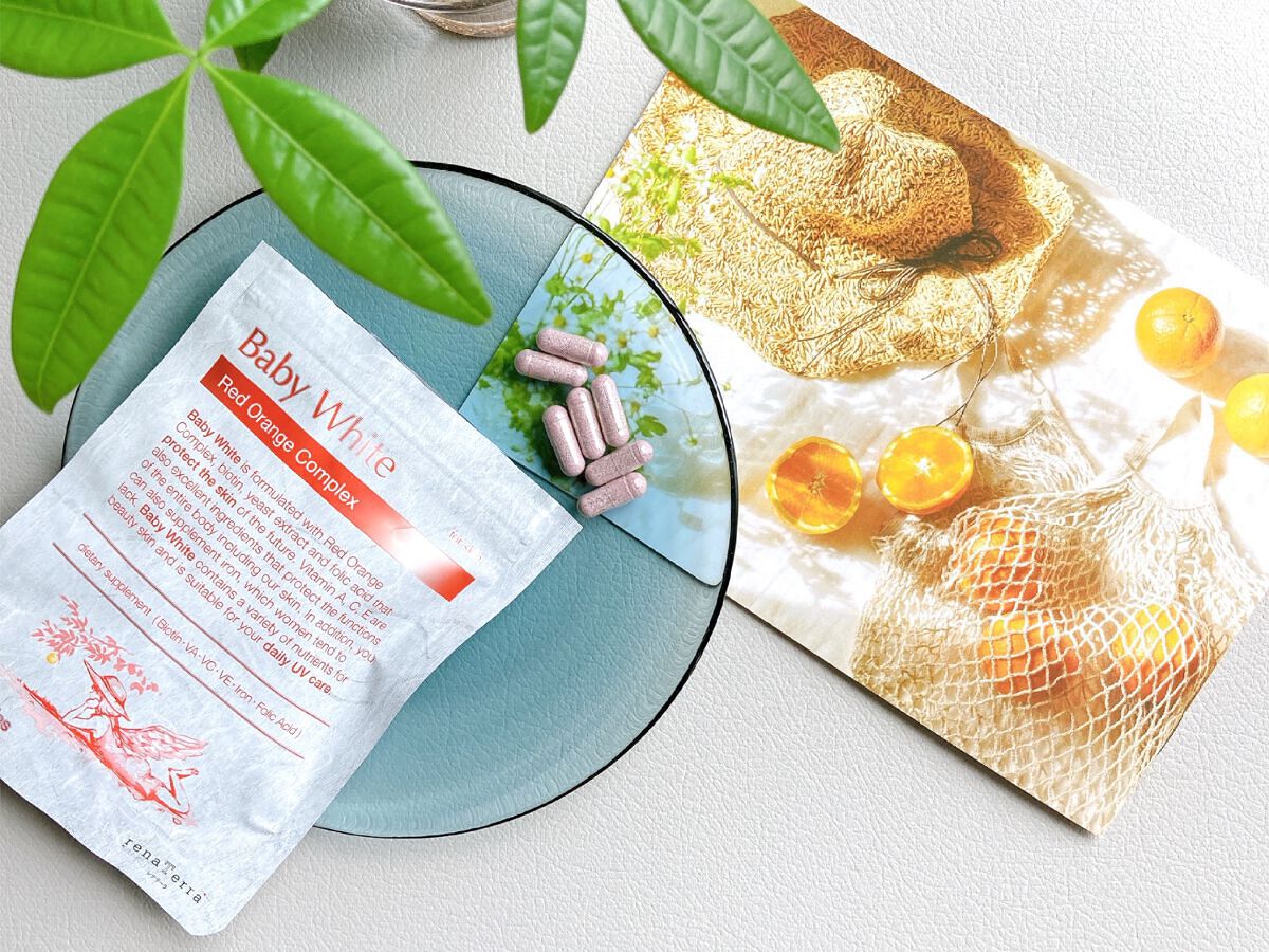 Baby White 60粒/renaTerra/美容サプリメントを使ったクチコミ(1枚目)