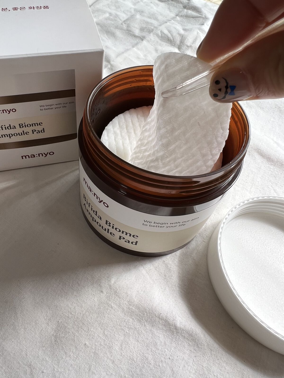ビフィダバイオームセラムパッド/manyo/トナーパッドを使ったクチコミ（3枚目）