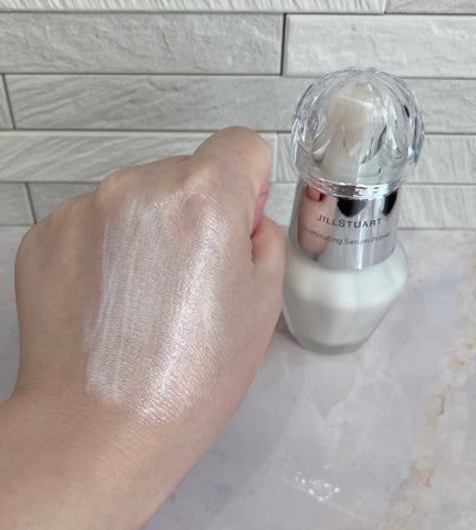 ジルスチュアート イルミネイティング セラムプライマー/JILL STUART/化粧下地を使ったクチコミ(4枚目)