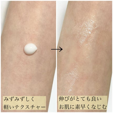 スプリングウォーター+ヒアルロン酸クリーム/+REAL/フェイスクリームを使ったクチコミ(3枚目)