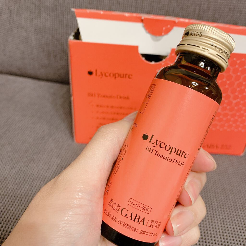 BH トマトドリンク/リコピュア/美容ドリンクを使ったクチコミ（3枚目）