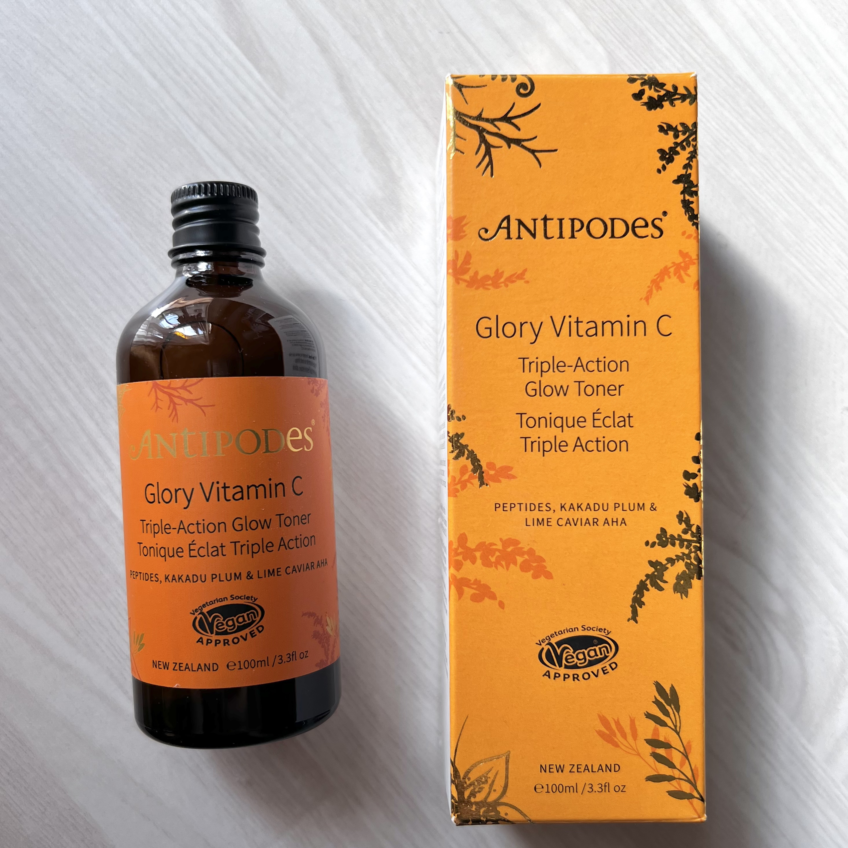 グローリー トリプルアクション Cトナー/Antipodes/化粧水を使ったクチコミ（1枚目）