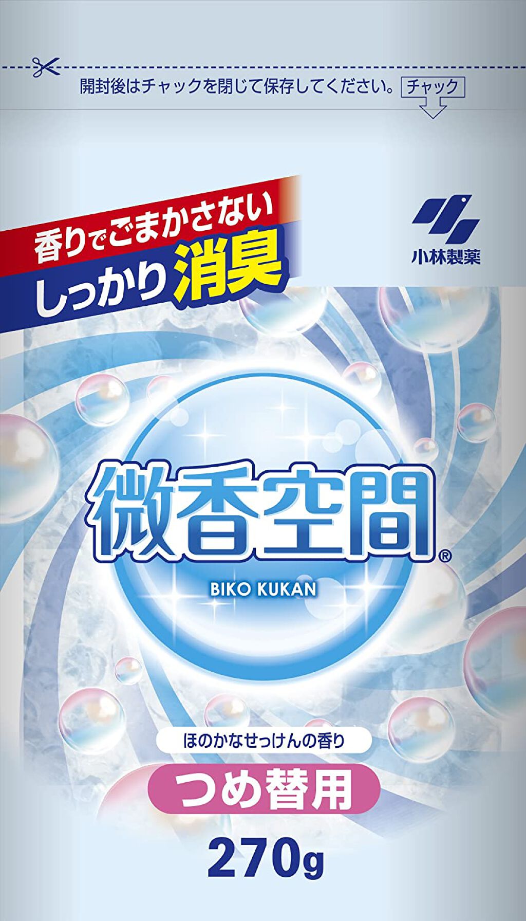 微香空間 せっけん つめ替用 270g