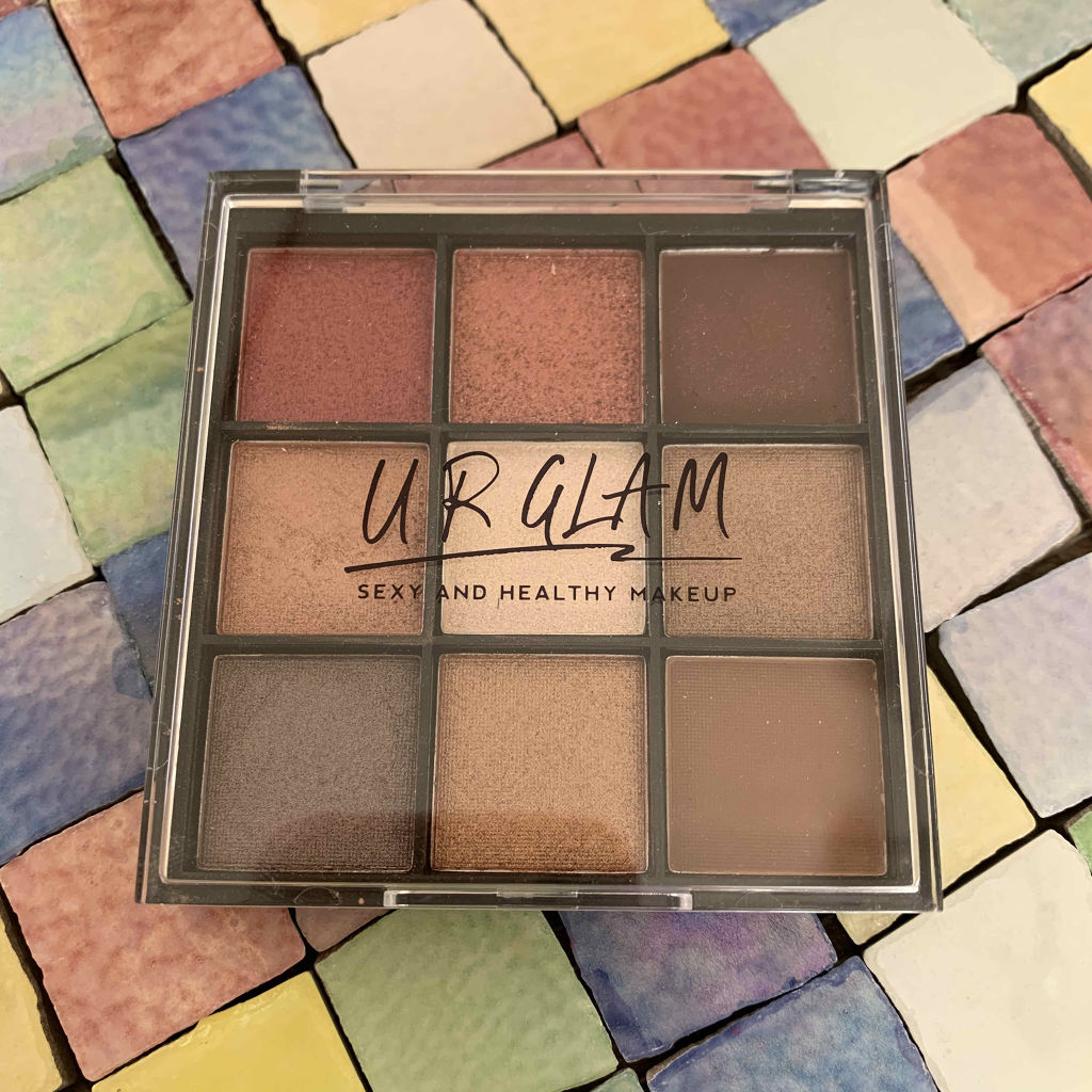 UR GLAM　BLOOMING EYE COLOR PALETTE/U R GLAM/アイシャドウパレットを使ったクチコミ（1枚目）