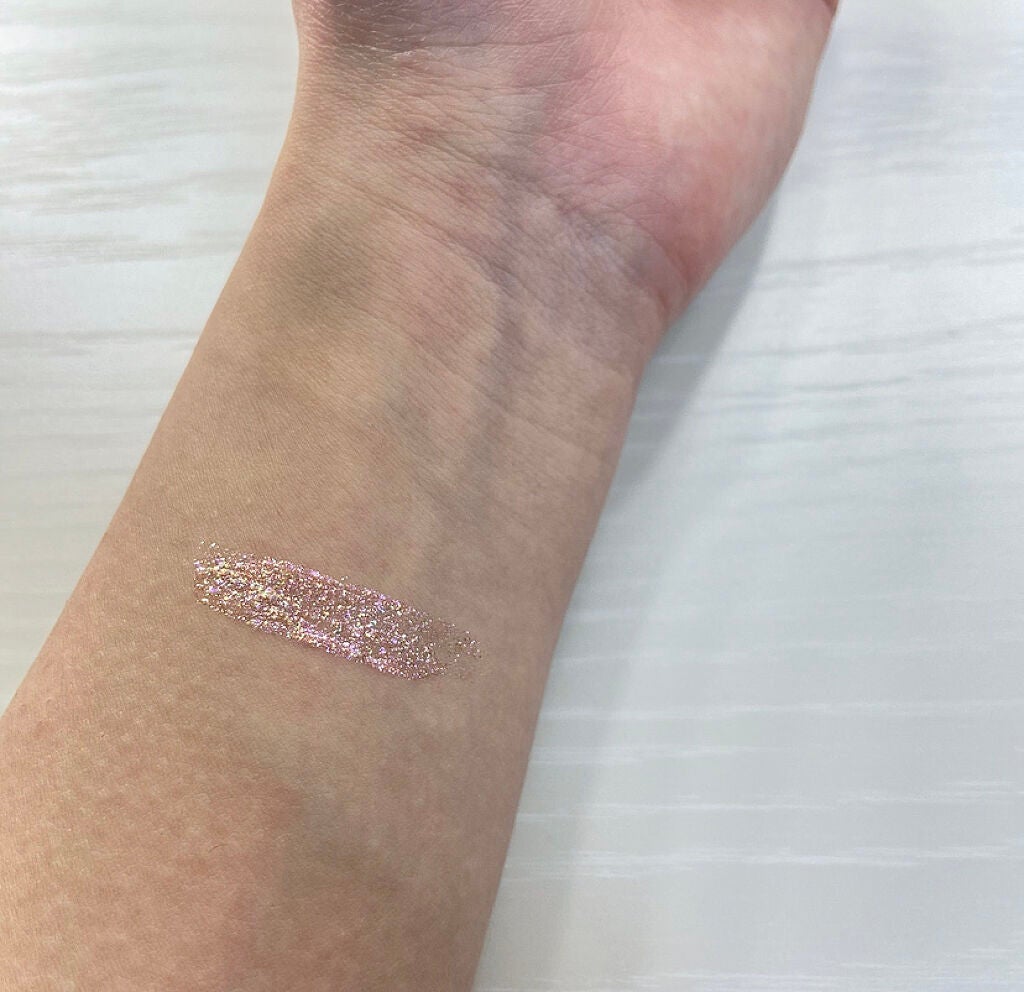 リキッド グリッター シャドウ/rom&nd/グリッターを使ったクチコミ(2枚目)