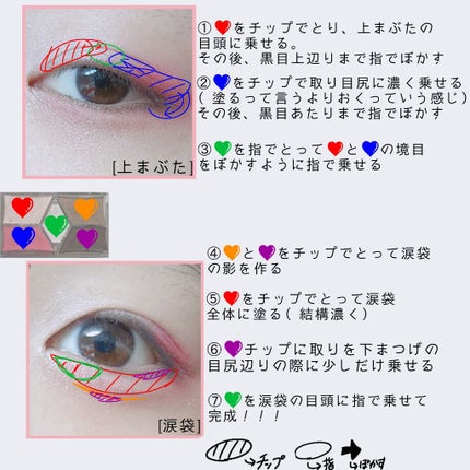 【旧品】パーフェクトスタイリストアイズ/キャンメイク/アイシャドウパレットを使ったクチコミ(2枚目)