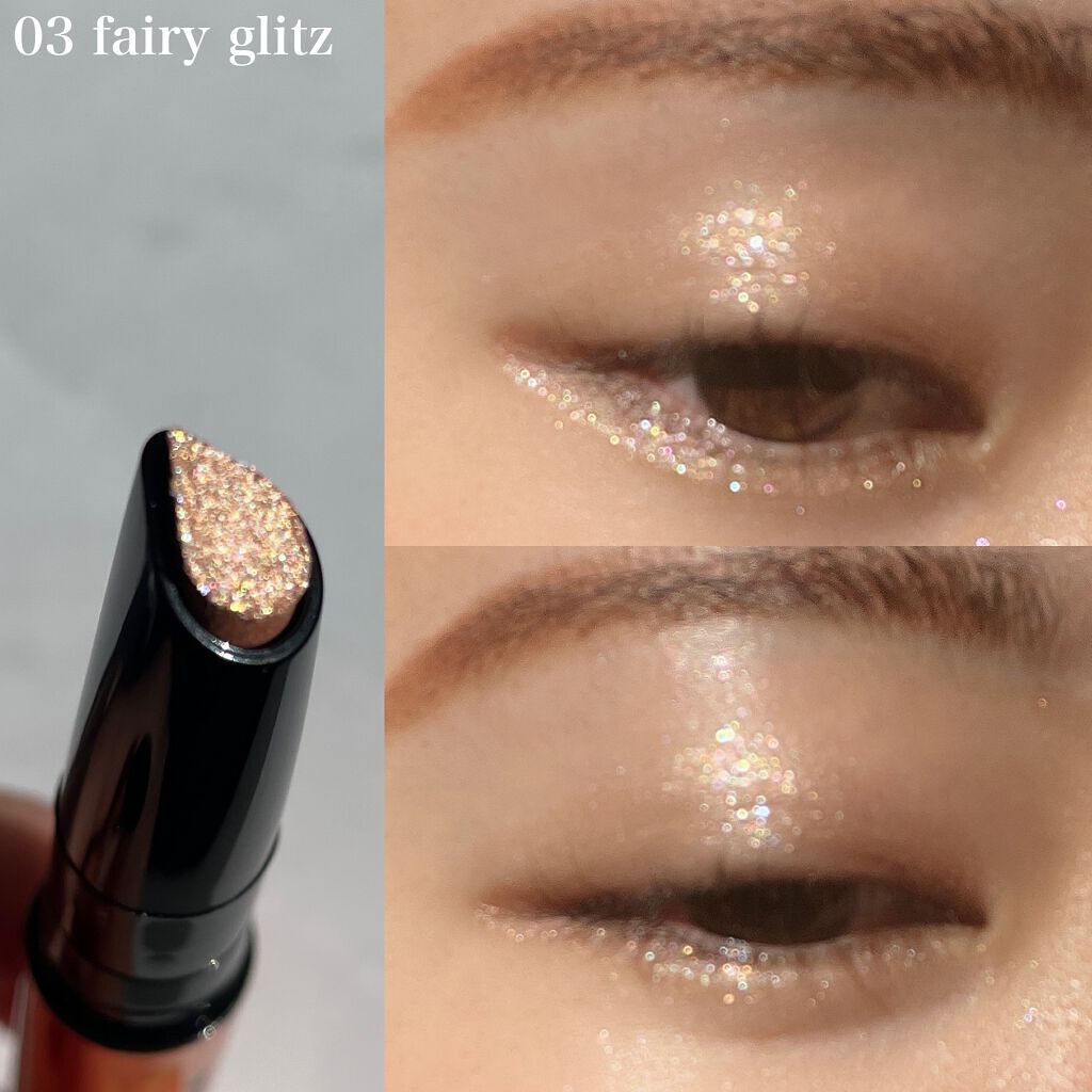 ドロップアイズスティックグリッツ/BLACK ROUGE/スティックアイシャドウを使ったクチコミ（3枚目）