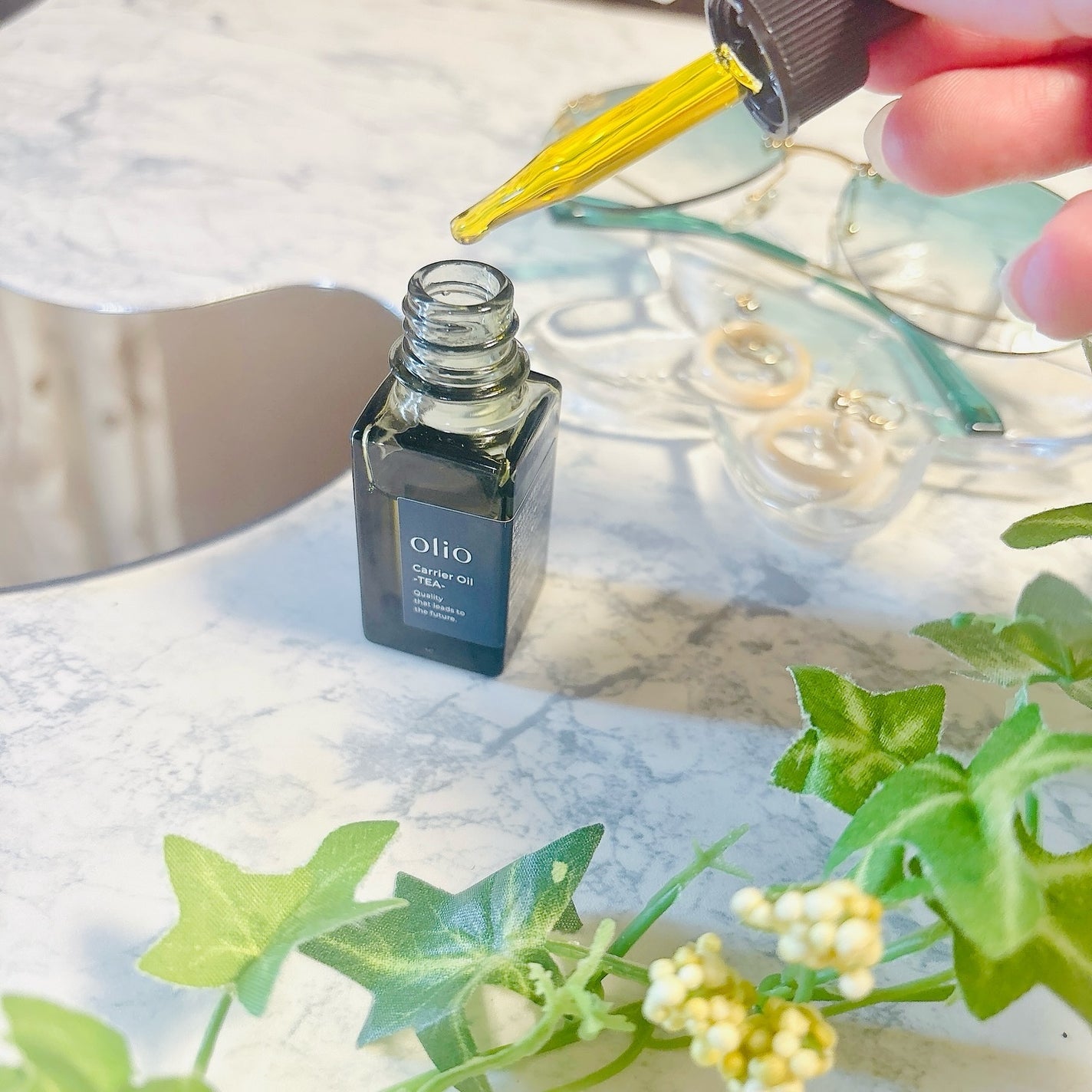 Carrier Oil -TEA-/olio/フェイスオイルを使ったクチコミ(3枚目)