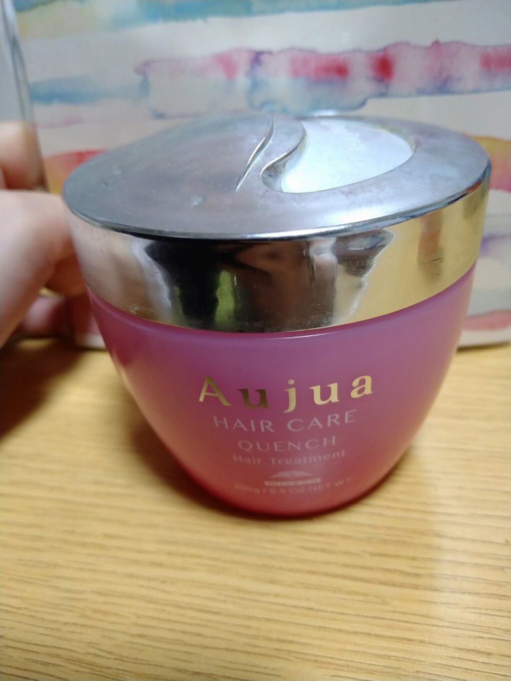 オージュア クエンチ ヘアトリートメントのクチコミ「ご覧いただきありがとうございます♪

今日は使い切りヘアアイテムの紹介です。

✼••┈┈••.....」（1枚目）