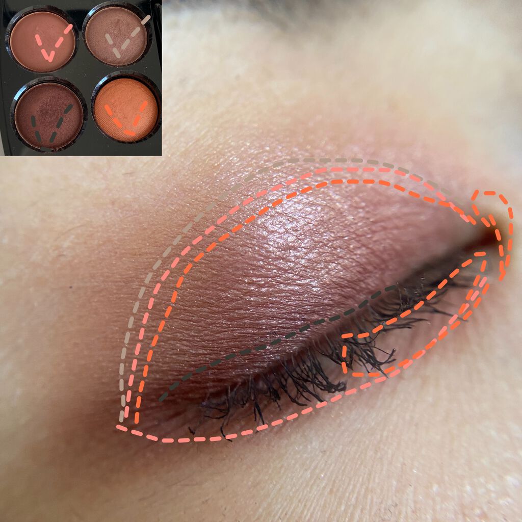 レ キャトル オンブル/CHANEL/アイシャドウパレットを使ったクチコミ(5枚目)