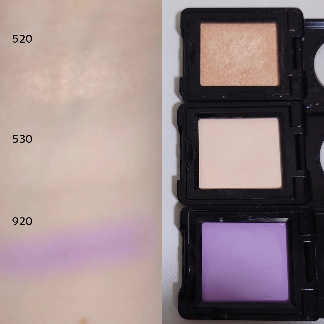 アーティスト シャドウ 520 - INSPIRED CRYSTAL/MAKE UP FOR EVER/パウダーアイシャドウを使ったクチコミ（2枚目）