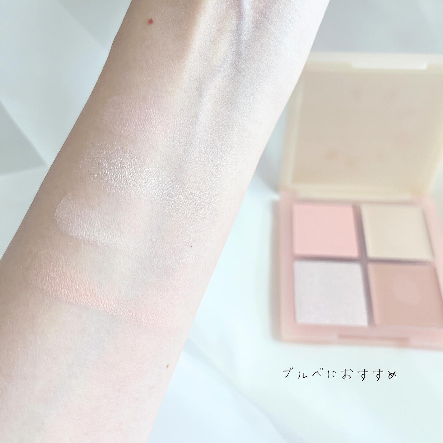 レイヤリングフェイスパレット/#CLOSET/パレットコンシーラーを使ったクチコミ(6枚目)