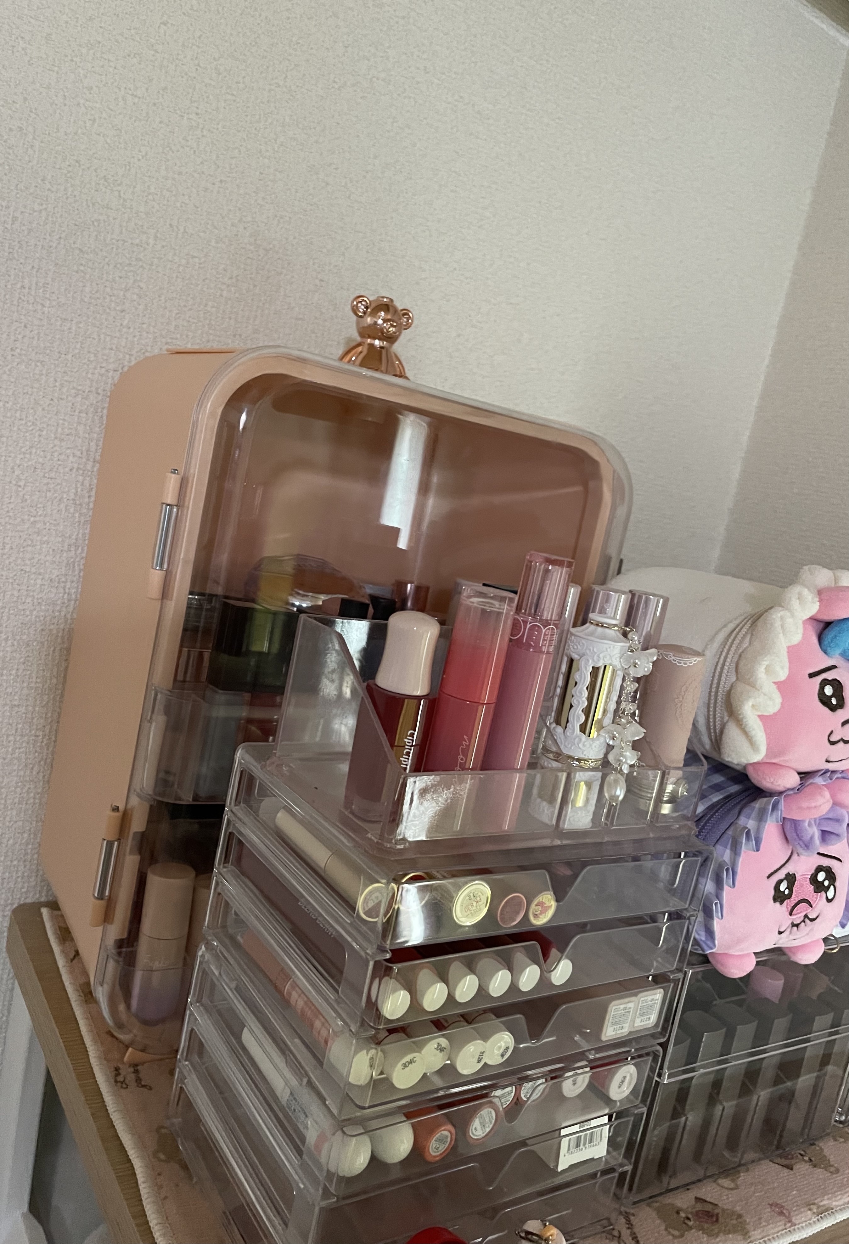 透明収納ケース(フタ付、A)/DAISO/その他を使ったクチコミ（3枚目）