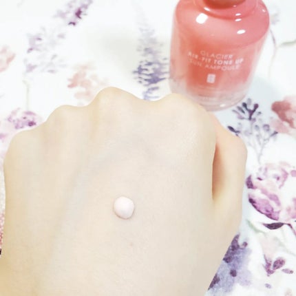 ピルソ グラシアエアフィットトーンアップサンアンプル SPF50 PA+++/feelxo/化粧下地を使ったクチコミ(4枚目)