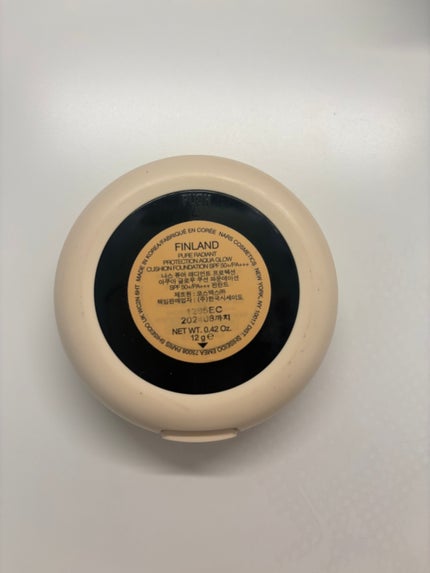 ピュアラディアントプロテクション アクアティックグロー クッションファンデーション SPF50+/PA+++/NARS/クッションファンデーションを使ったクチコミ(2枚目)