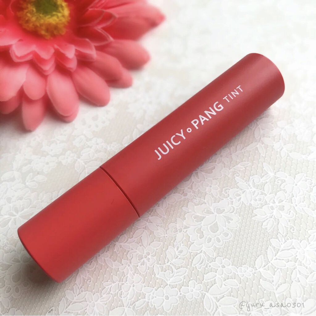アピュー ジューシーパン ティント #GRAPEFRUIT/A’pieu/リップティントを使ったクチコミ（1枚目）