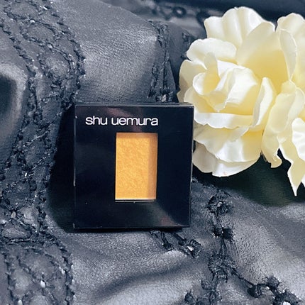 shu uemura カスタム ケース Iのクチコミ「💛シュウウエムラ 
プレストアイシャドー
P355
shu uemuraの単色アイシャドウで.....」(1枚目)