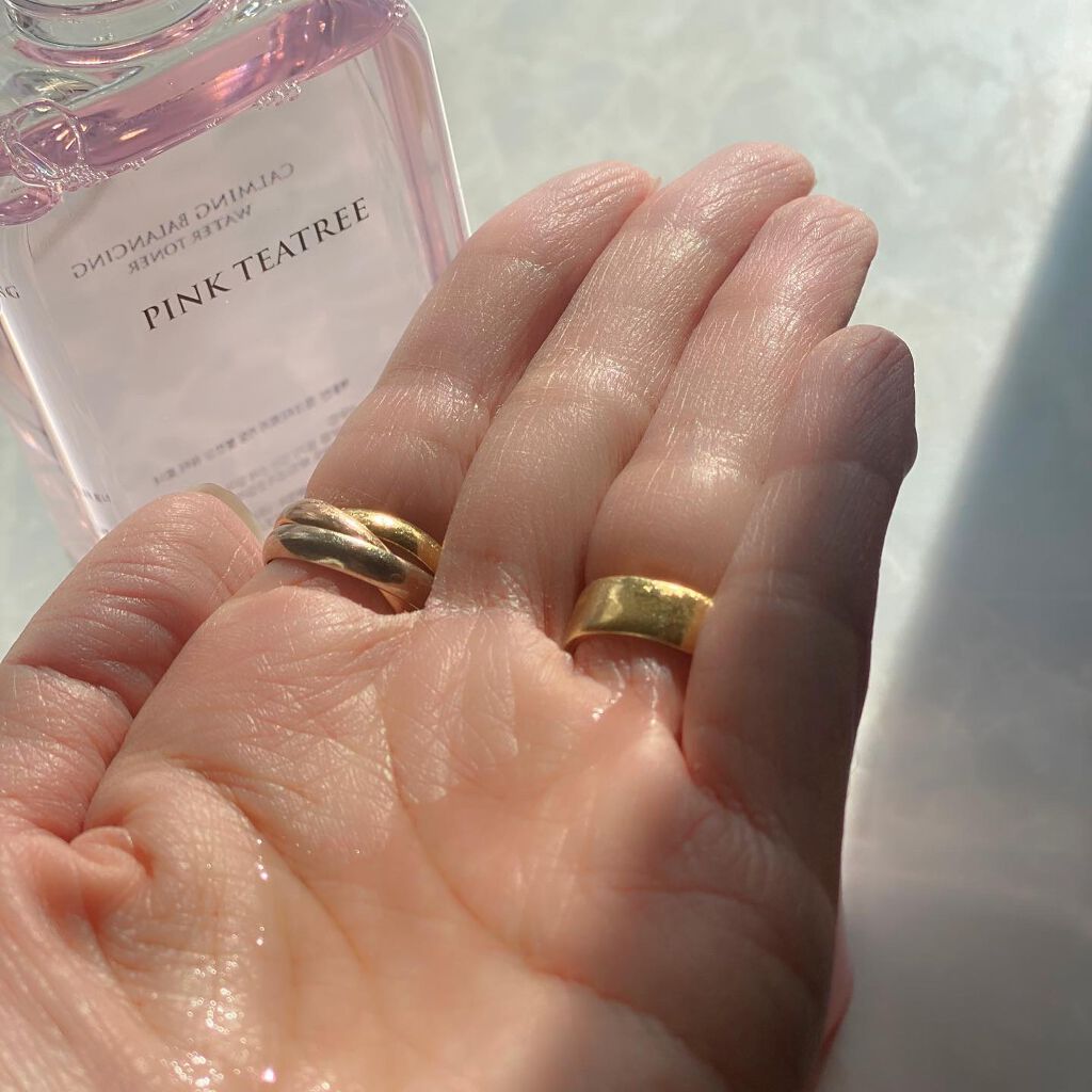 ピンクティーツリートナー/APLIN/化粧水を使ったクチコミ（2枚目）