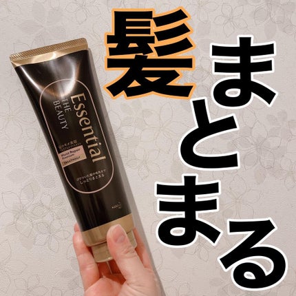 THE BEAUTY 髪のキメ美容プレミアムトリートメント<モイストリペアプレミアム>/エッセンシャル/洗い流すヘアトリートメントを使ったクチコミ(1枚目)