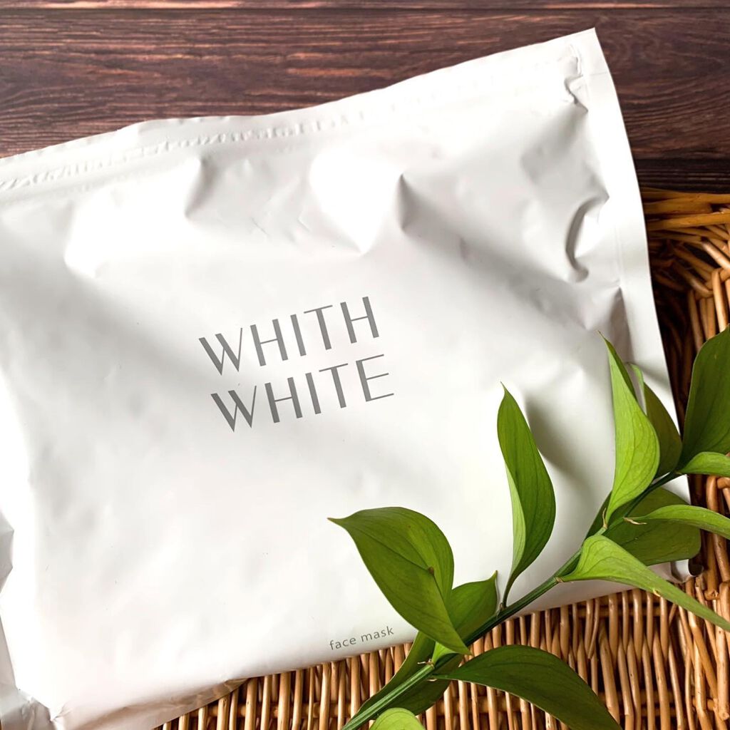 フェイスマスク/WHITH WHITE/シートマスク・パックを使ったクチコミ(1枚目)
