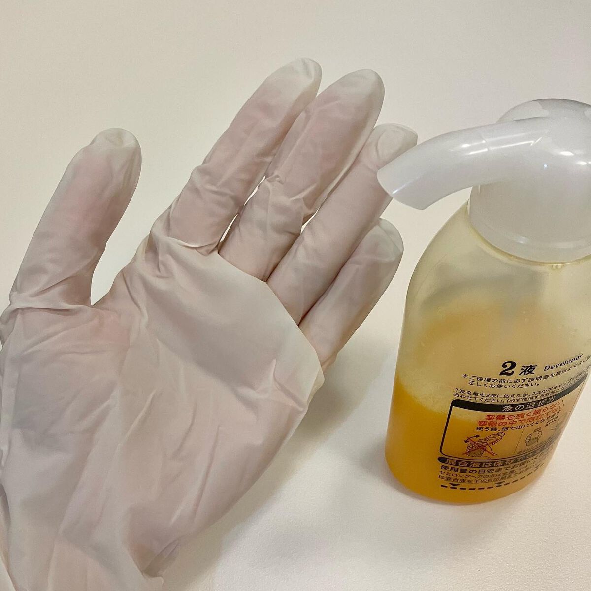 泡カラー/リーゼ/ヘアカラーを使ったクチコミ(4枚目)