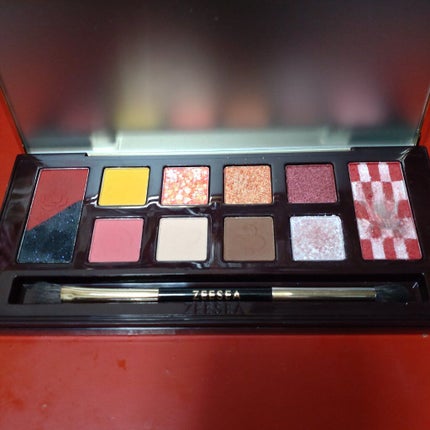 アリスドリームランドシリーズ 12色アイシャドウパレット(ZEESEA×大英博物館)/ZEESEA/アイシャドウパレットを使ったクチコミ(3枚目)