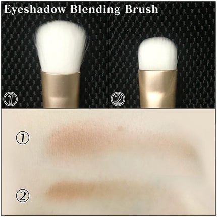 アイシャドウブレンディングブラシ/ロージーローザ/メイクブラシを使ったクチコミ(2枚目)