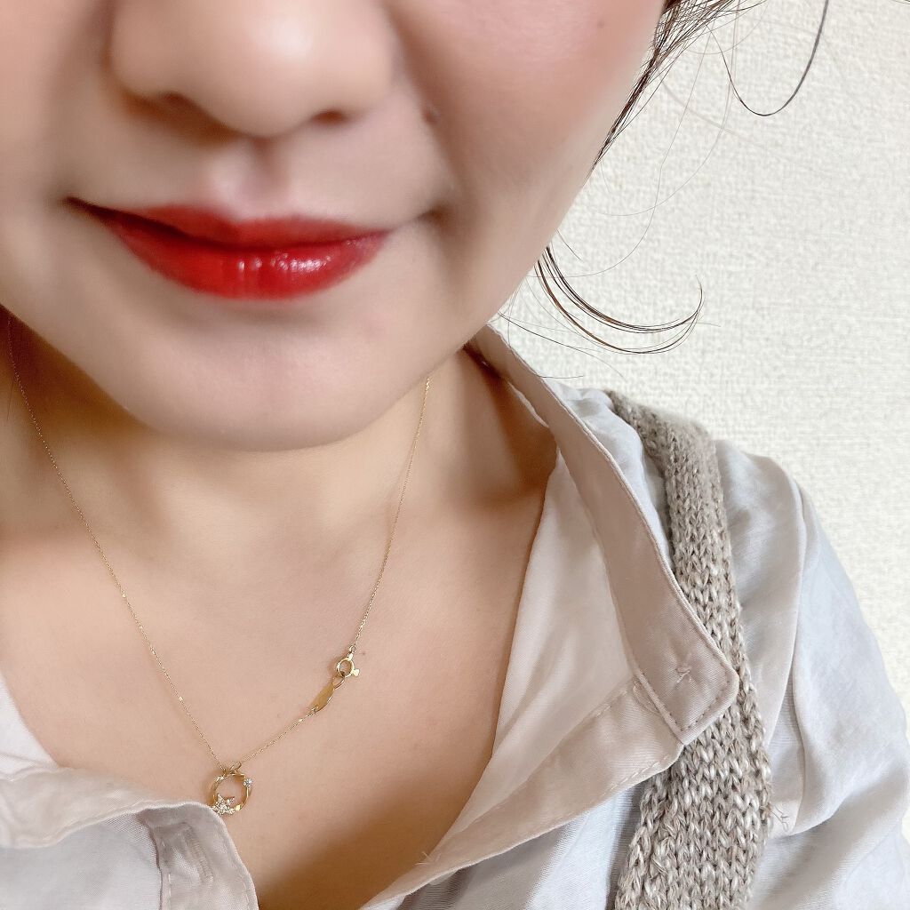 ジューシーラスティングティント/rom&nd/リップティントを使ったクチコミ（2枚目）