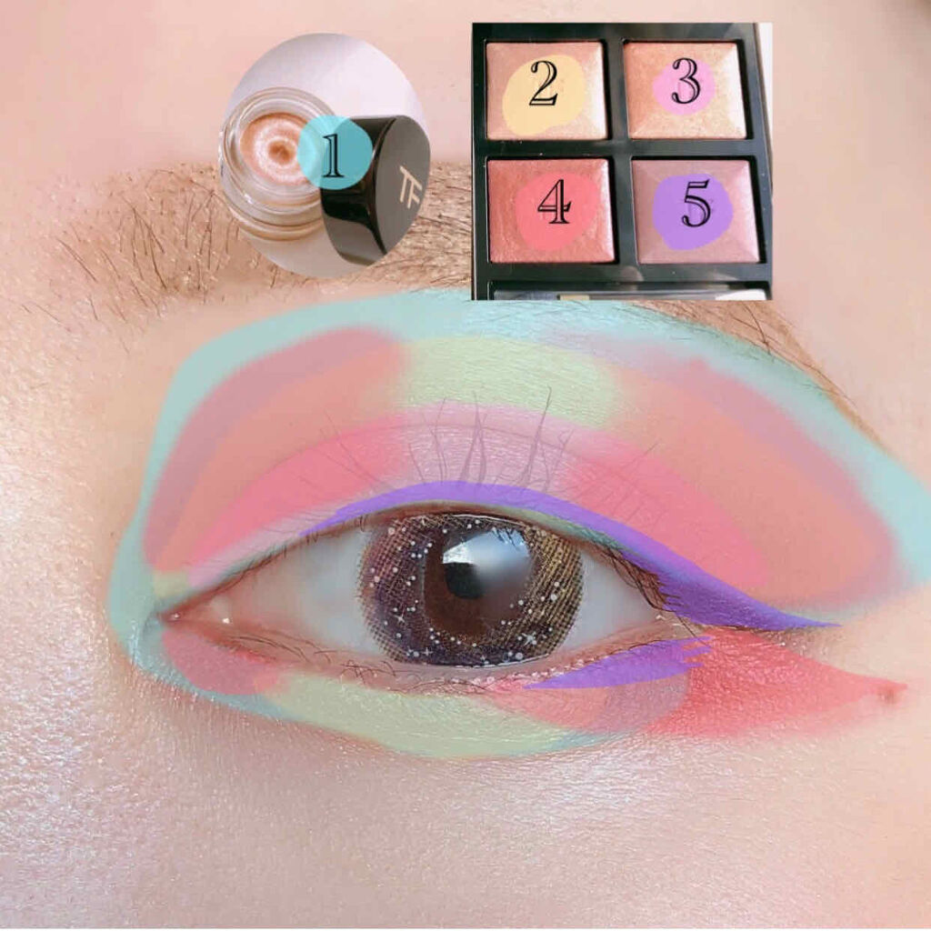 アイ カラー クォード/TOM FORD BEAUTY/アイシャドウパレットを使ったクチコミ（3枚目）