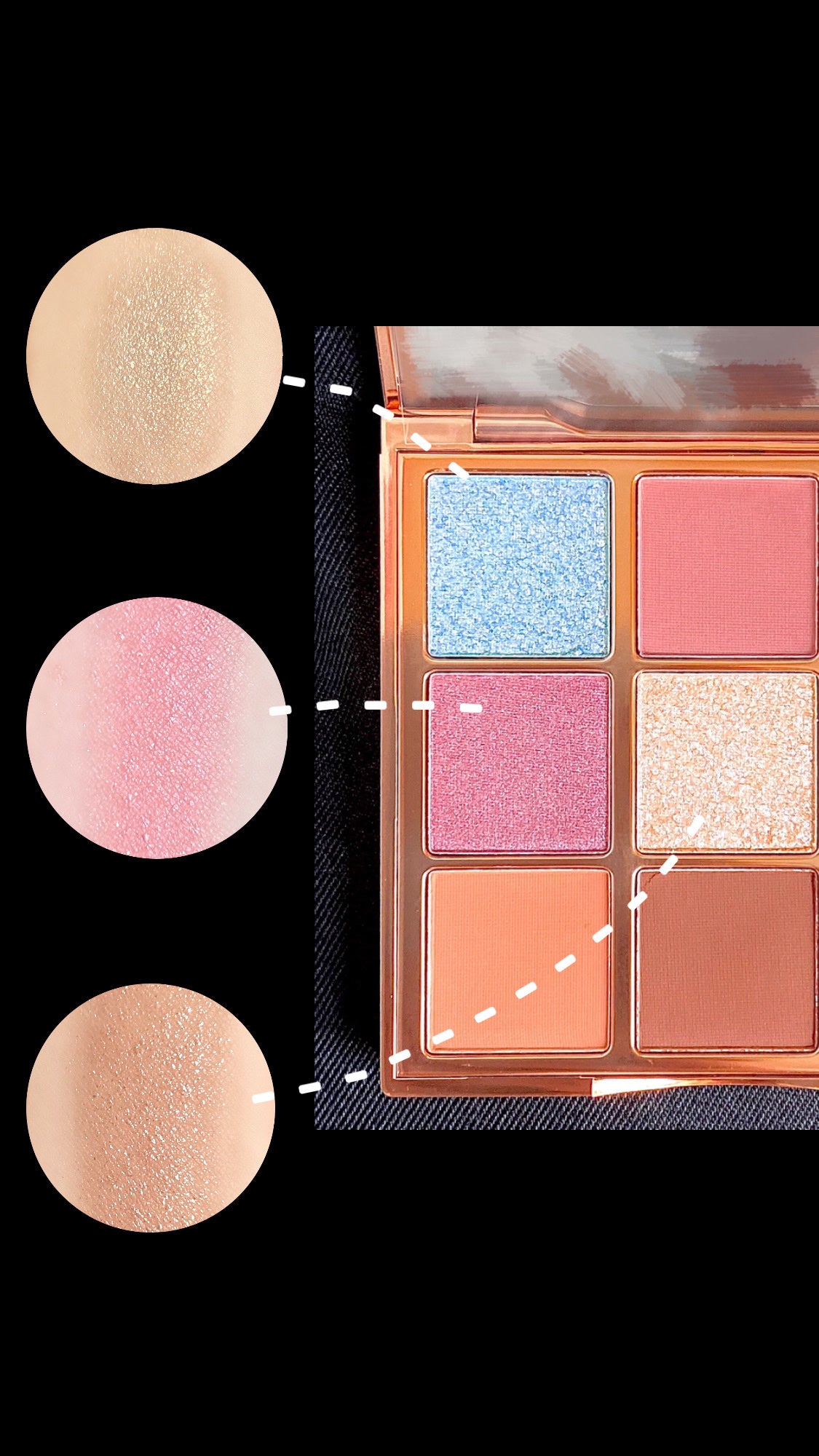 VenusMarble 9色アイシャドウパレット/Venus Marble/アイシャドウパレットを使ったクチコミ(4枚目)