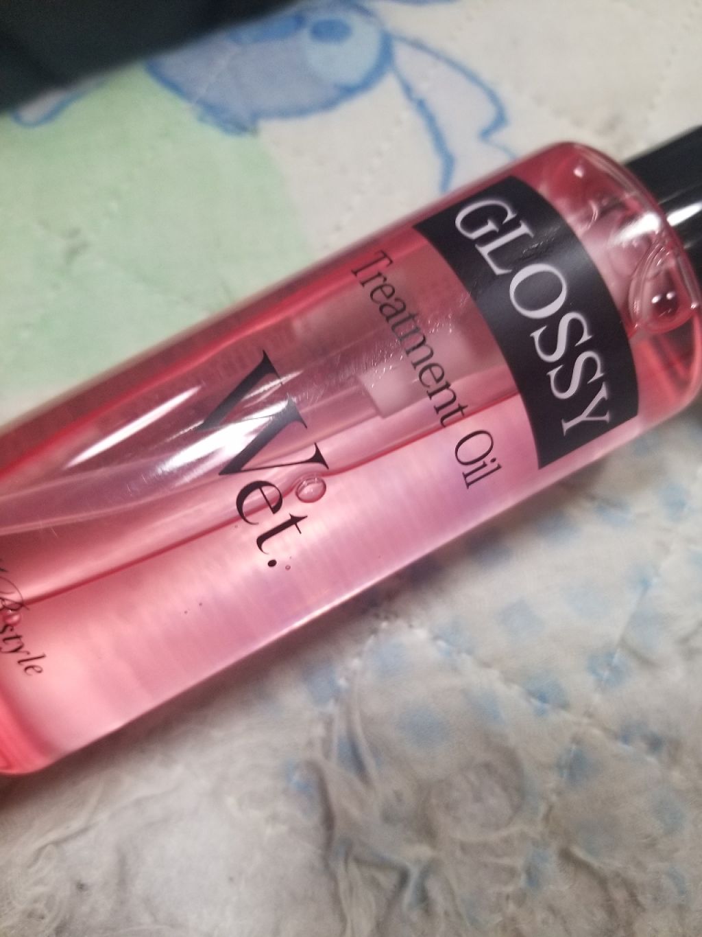 ウェットグロスオイルMB/ミラボーテ/ヘアオイルを使ったクチコミ(1枚目)