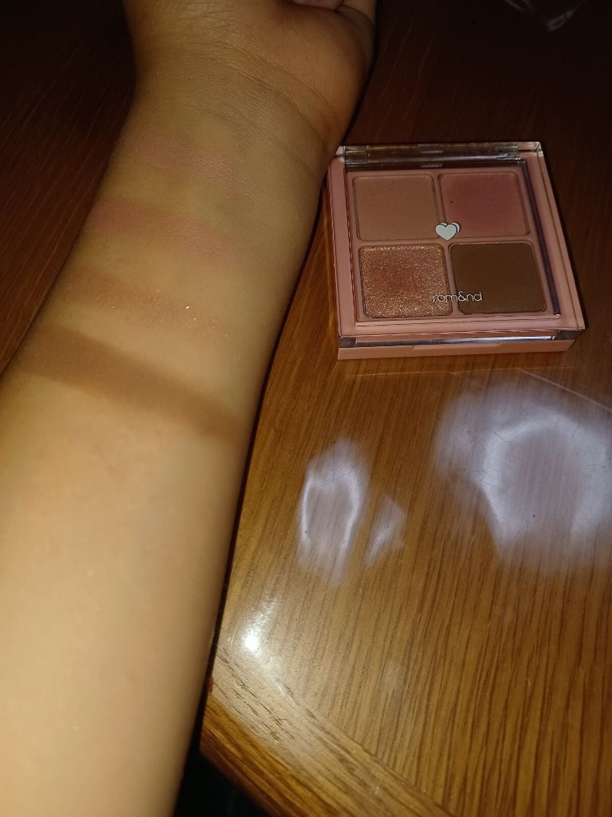 ベターザンアイズ/rom&nd/アイシャドウパレットを使ったクチコミ(5枚目)