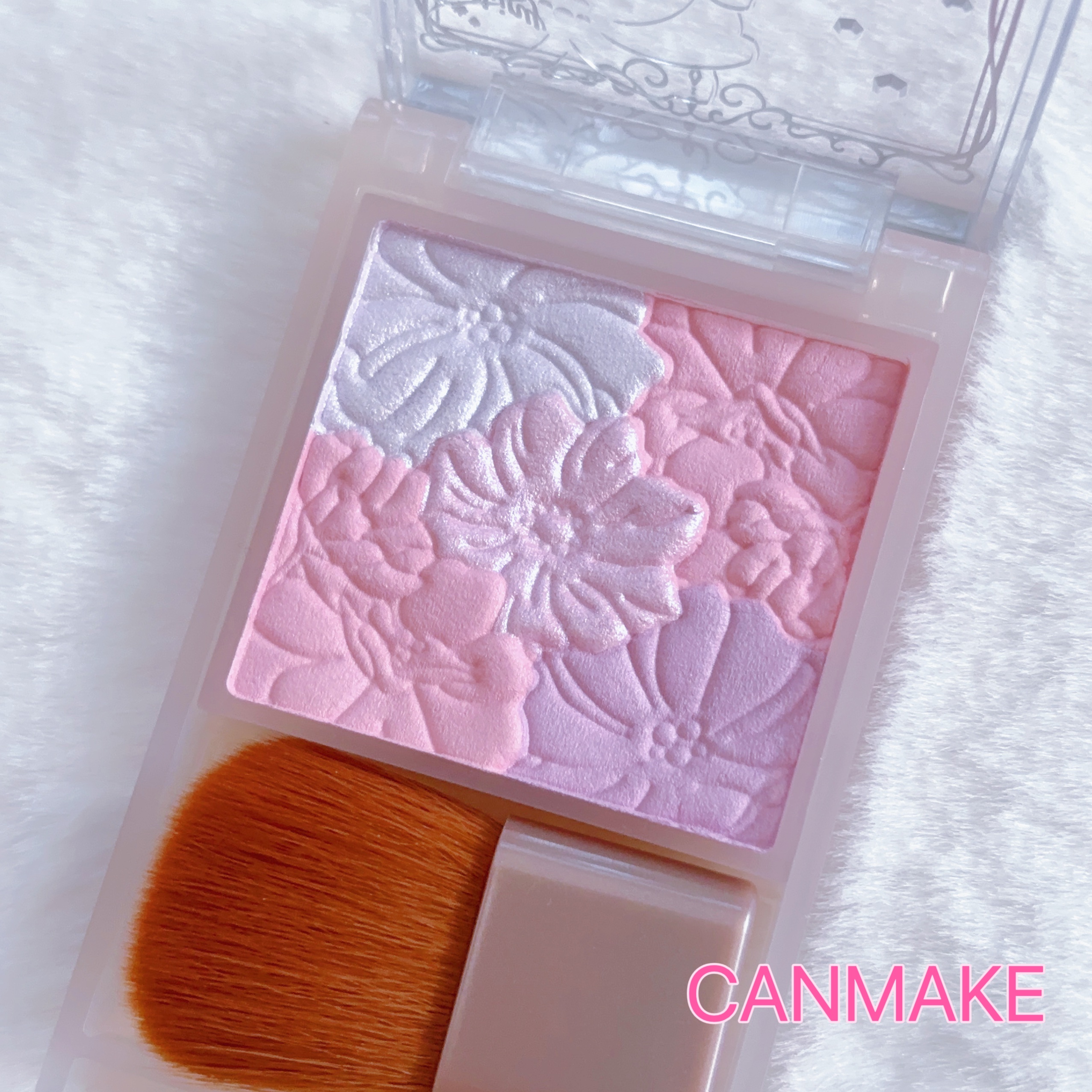 グロウフルールチークス（ブレンドタイプ）/キャンメイク/パウダーチークを使ったクチコミ（1枚目）