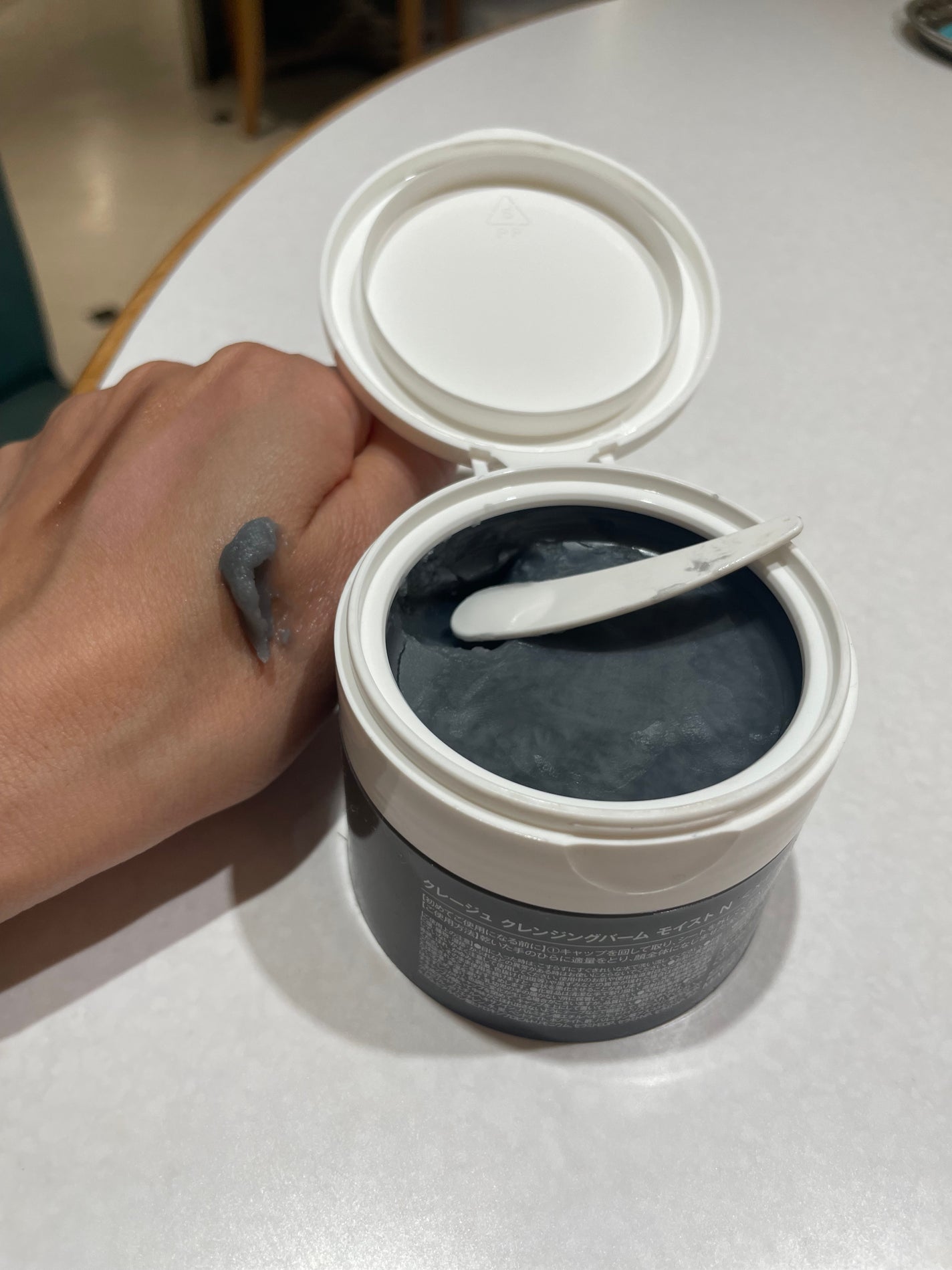 クレンジングバームモイストN/CLAYGE/クレンジングバームを使ったクチコミ(2枚目)