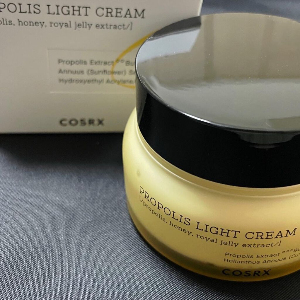 フルフィットプロポリスライトクリーム/COSRX/フェイスクリームを使ったクチコミ(4枚目)