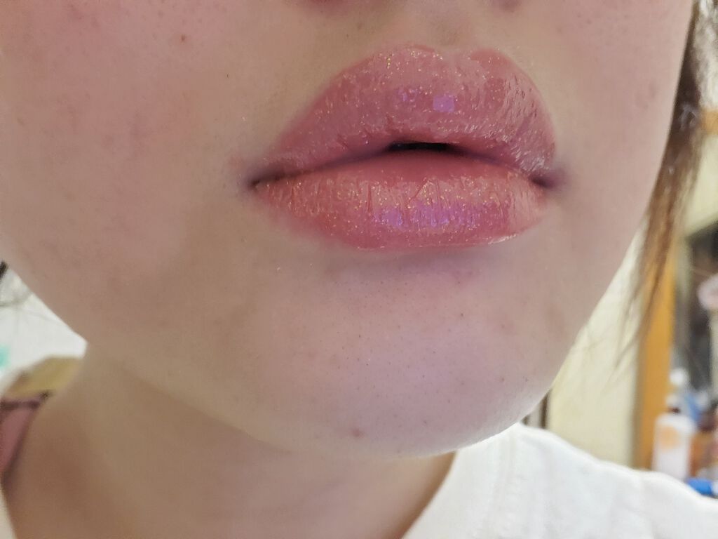 オパールグロープランプリップ/MIRAGEM/リップグロスを使ったクチコミ（2枚目）